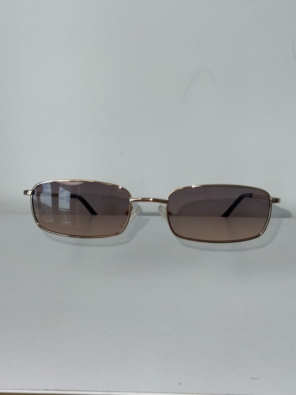 Banbé Beige Sunglasses with Brown Gradient Lenses - Picture 3 of 10